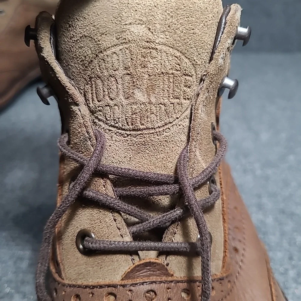 Wolverine 1000 Mile Brown Wingtip Boots Men's Size 10.5 D - Picture 15 of 16